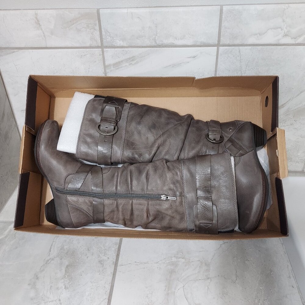 Pikolinos Tall Grey Boots, size 36